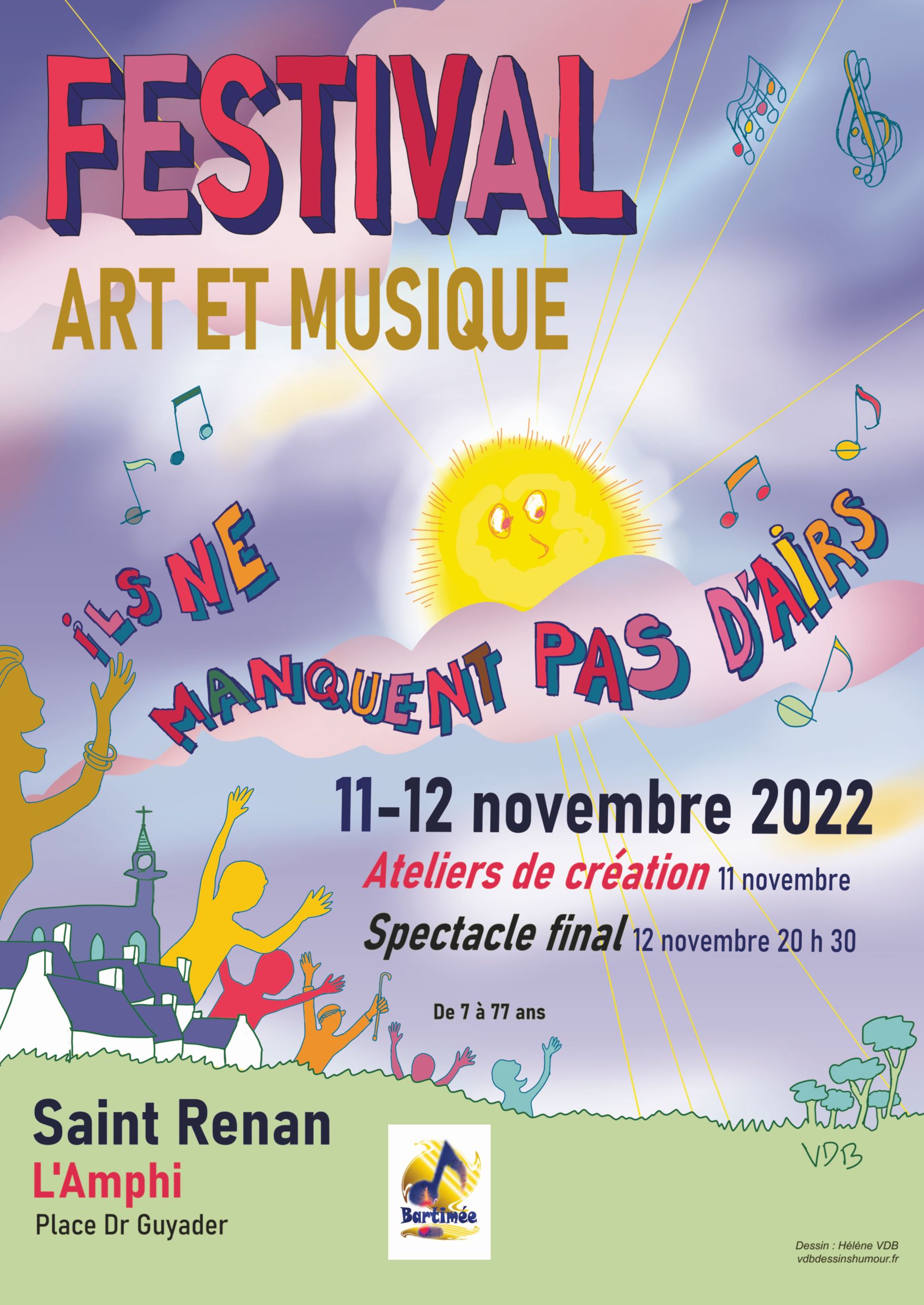 Festival art et musique avec conert-spectacle novembre 2022